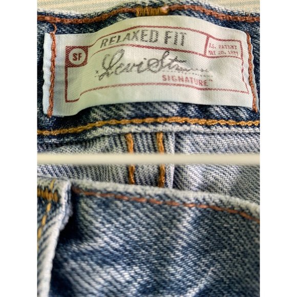 Mens Levi Strauss Signature Denim Shorts SZ 38 - Picture 3 of 7
